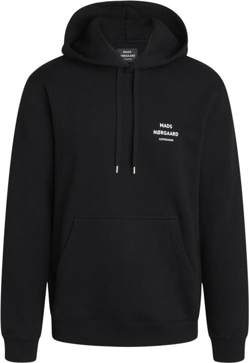 Mads Nørgaard - Copenhagen Standard Hoodie Logo Sweat Mand Sort Hoodies Str S - hos Magasin