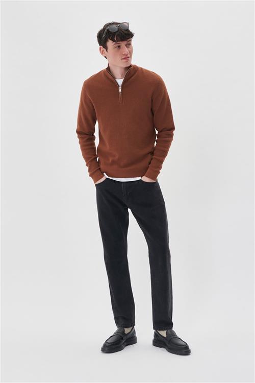 Se Matinique Malagoon Z Mand Cambridge Brown Sweaters Regular Fit Str XL - hos Magasin ved Magasin