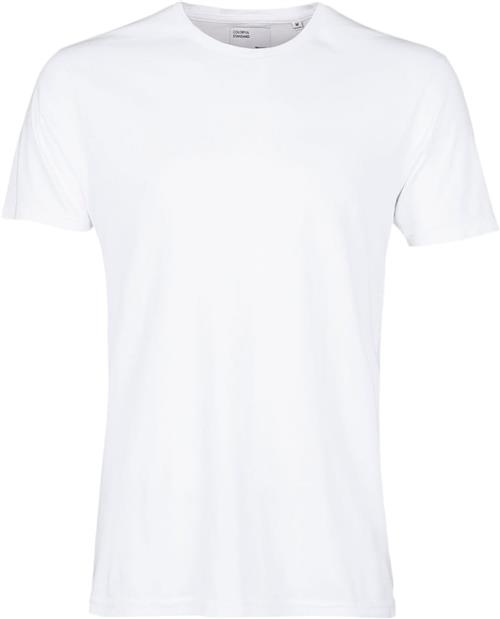 Colorful Standard Classic Organic Tee Mand Optical White Kortærmede T-shirts Str S - Bomuld hos Magasin