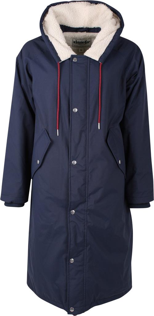 Danefæ Danecoast Winter Parka Dark Navy Kvinde Dark Navy Parkaer Str S - hos Magasin