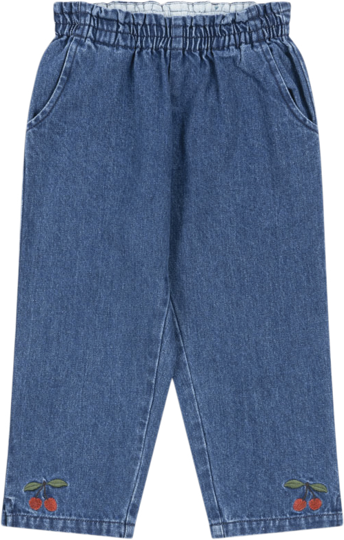 Konges Sløjd Magot Frill Pants Gots Str 3Y - S15018 Jeans Bomuld hos Magasin