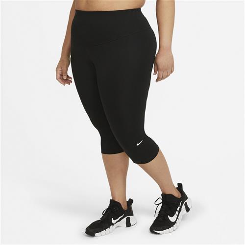 Nike One Midrise Trekvart Træningstights (Plus Size) L - Tights hos Magasin