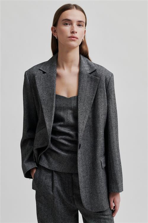 Se Second Female Waleria Blazer Kvinde Black Blazere Str XS - hos Magasin ved Magasin