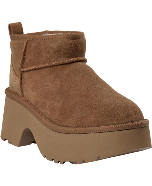 UGG W Classic Ultra Mini Kvinde Chestnut Vinterstøvler Str 36 - hos Magasin