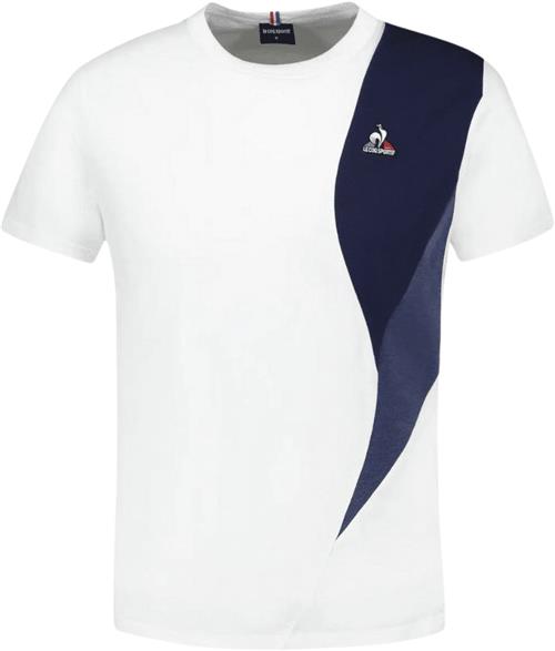 Le Coq Sportif Saison Tshirt Unisex Mand No Color Kortærmede T-shirts Str L - Bomuld hos Magasin