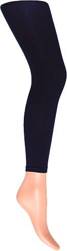 Decoy Decoy Leggings Microfiber 60 d Kvinde Blue Iris Leggings Str XL - hos Magasin