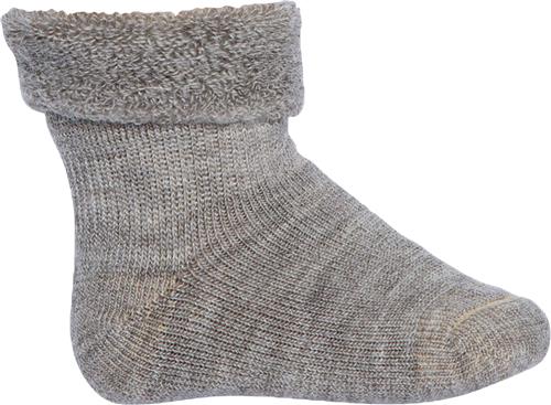 Se mp Denmark Baby Terry Wool Socks Str 15/16 - Brun Strømper Uld hos Magasin ved Magasin