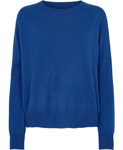 Magasin du Nord Collection Magasin Mabel 2 100 Cashmere Kvinde Fantasy Blue Sweaters Str L Cashmere