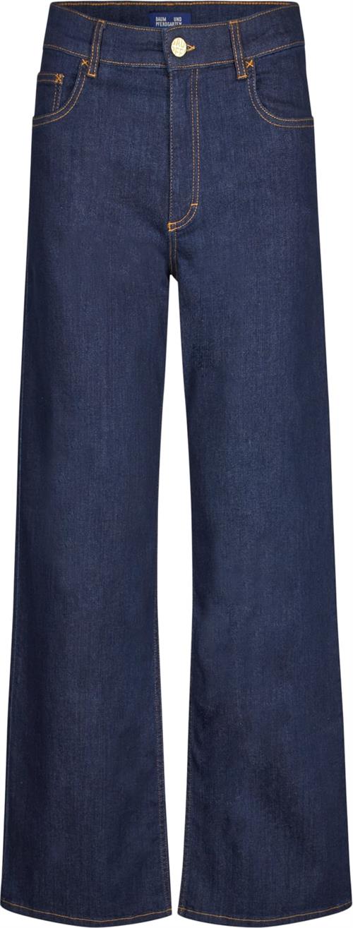 Baum und Pferdgarten Nicette Kvinde Denim Rinse Wide Jeans Str 42 - Denim hos Magasin