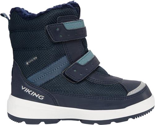 Se Viking Play Reflex Warm GTX 2V Navy/charcoal Støvler Str 30 - Gummi hos Magasin ved Magasin