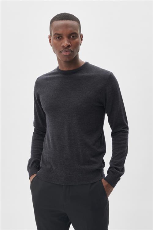 Matinique Margrate Mand Grå Sweaters Str XXL - Merino Uld hos Magasin