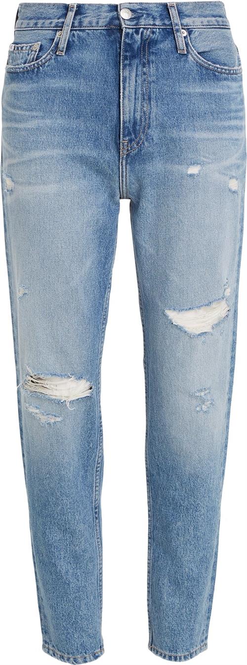 Calvin Klein MOM Jean Kvinde 1aa Straight Jeans Str 30/NI - hos Magasin