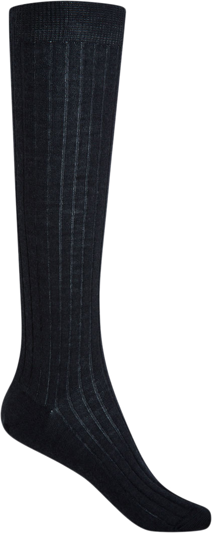 Se Punto Blanco 100% Ribbed Wool High Socks Knæstrømper - Merino hos Magasin ved Magasin