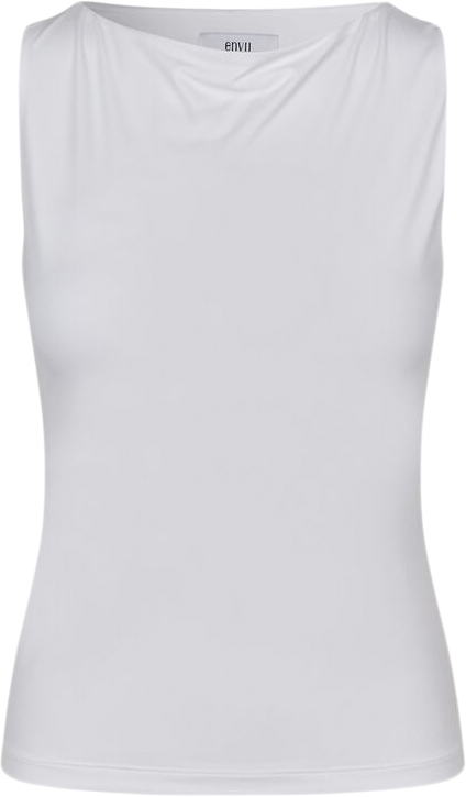 Envii Enscorpion SL TOP 7133 Kvinde White Tanktoppe Str XXS - hos Magasin