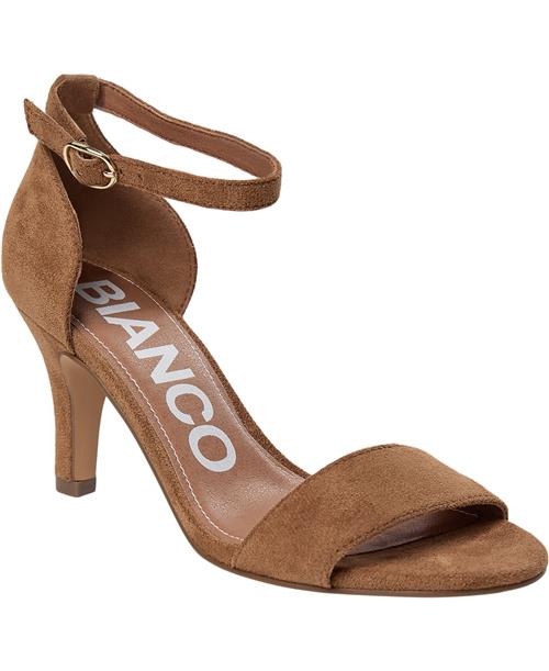 Bianco Biaadore Basic Sandal Kvinde Camel Højhælede Sandaler Str 40 - hos Magasin