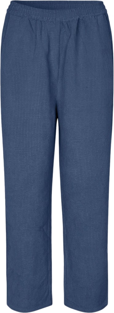 Lollys Laundry Billll Pants Kvinde Dark Blue Bukser Med Smalle Ben Str S - hos Magasin