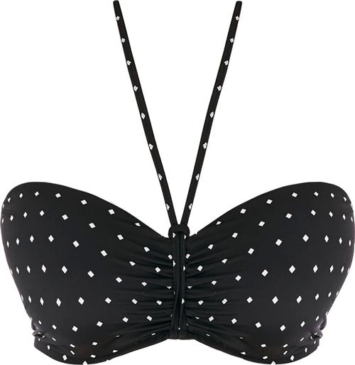 Freya Jewel Cove Padded Bandeau bra As7233blk Bikinitoppe Str E 70 - hos Magasin