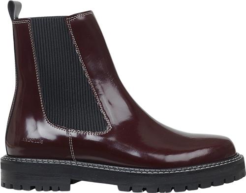 ANGULUS Støvle med Elastik Kvinde 1422/019 Amerone/sort Chelsea Boots Str 36 - hos Magasin