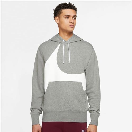 Se Nike Sportswear Swoosh Semi Brushed Haettetroje M - Hættetrøjer hos Magasin ved Magasin