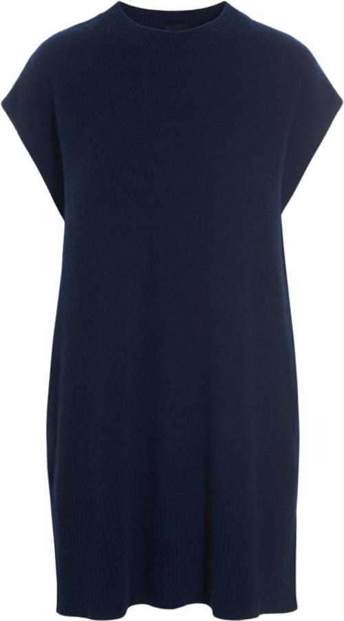 Bitte Kai Rand Cloud Cashmere Kvinde Ink Blue Strikveste Str S Cashmere - hos Magasin