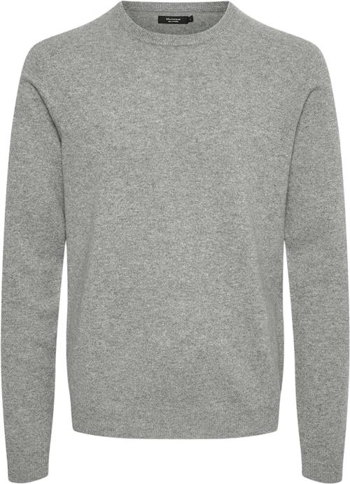 Se Matinique Mahenri Mand Medium Grey Melange Sweaters Regular Fit Str L - hos Magasin ved Magasin