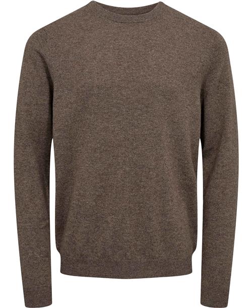 Se Matinique Mahenri Mand Teak Melange Sweaters Regular Fit Str S - hos Magasin ved Magasin