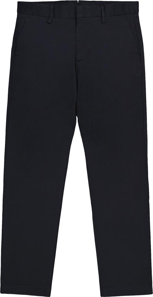 Se NN07 Theo 1420 Mand Blå Chinos Tapered Fit Str W34/L34 - hos Magasin ved Magasin