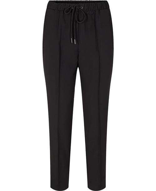 Bruuns Bazaar Ruby Livia Pant Kvinde Black Bukser Med Smalle Ben Str 42 - Polyester hos Magasin