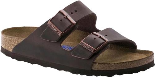 Birkenstock Arizona SFB Leoi Habana Kvinde Habana Flade Sandaler Str 40 - hos Magasin