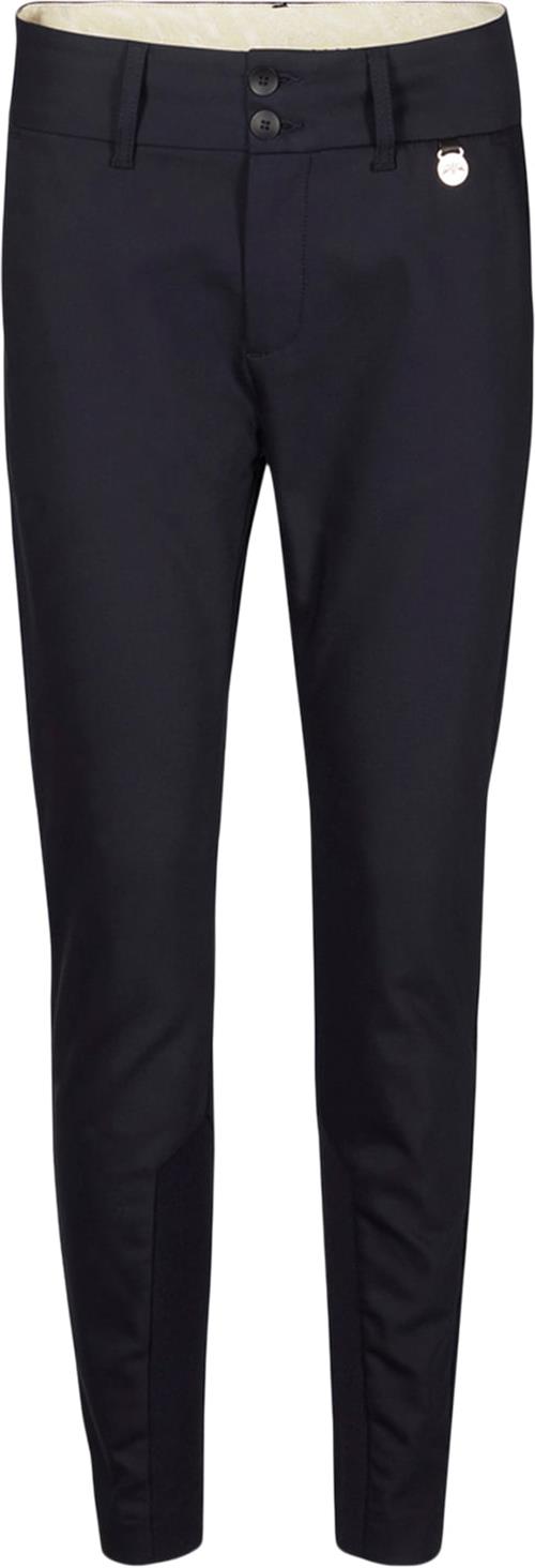 Se Mos Mosh Blake Night Pant Kvinde Navy Bukser Med Lige Ben Str 40 - hos Magasin ved Magasin