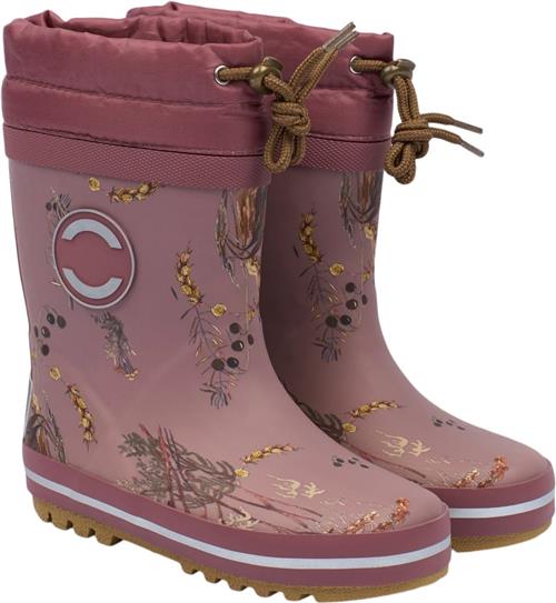 Mikk-Line Winter Wellies Rose Brown Gummistøvler Str 33 - Uld hos Magasin