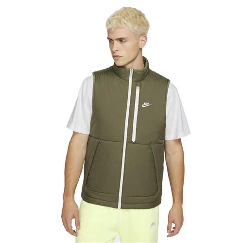 Nike Sportswear Thermafit Legacy Vest Mand Green Veste Str S - Polyester hos Magasin