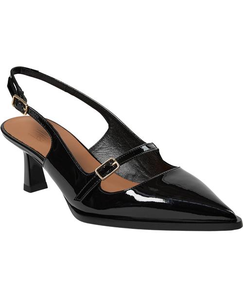 Se Billi Bi Pumps A7465 Kvinde Sort Slingbacks Str 40 - hos Magasin ved Magasin