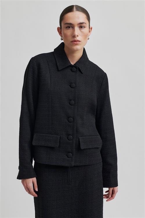 Second Female Malina Jacket Kvinde Black Overgangsjakker Str XS - hos Magasin