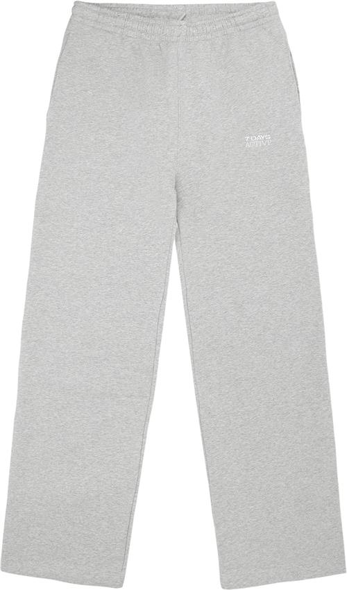 7 Days Active Organic Lounge Pants Kvinde 022 Heather Grey Sweatpants Str S - hos Magasin