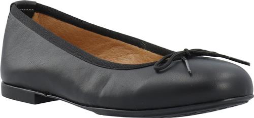 Se Cashott Caselvira Ballerina Smooth Leather Kvinde Black Ballerinaer Str 41 - Læder hos Magasin ved Magasin