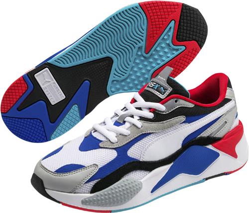 Se Puma RSX³ Puzzle Sneakers Mand Multifarvet Sneakers Str 44 - hos Magasin ved Magasin