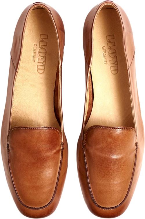 Se Lloyd 06072900 Kvinde Brown Loafers Str 36,5 - hos Magasin ved Magasin