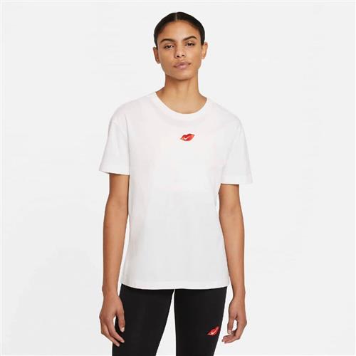 Nike nsw tee boy Love XS - Trænings T-shirts Bomuld hos Magasin