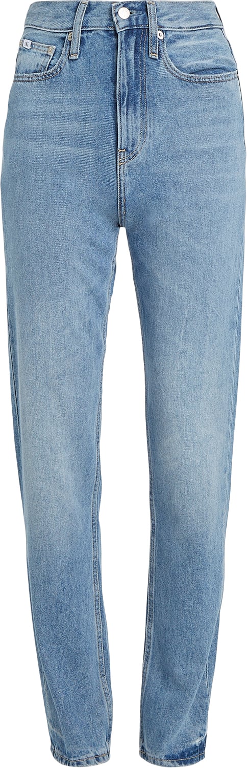 Se Calvin Klein Slim Straight Jeans Kvinde 1a4 Straight Jeans Straight Fit Str 26/32 - Bomuld hos Magasin ved Magasin