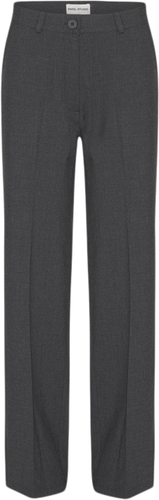 Enkel Studio Esahorn Pants F Stone Beach Grey, Size 36 Kvinde Stone Beach Grey Bukser Med Lige Ben Str 34 - hos Magasin