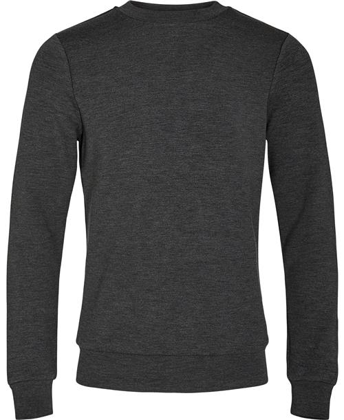 Mos Mosh Gallery Abel Crew Neck Sweat Mand Antracite Melange Sweatshirts Str L - Viskose hos Magasin