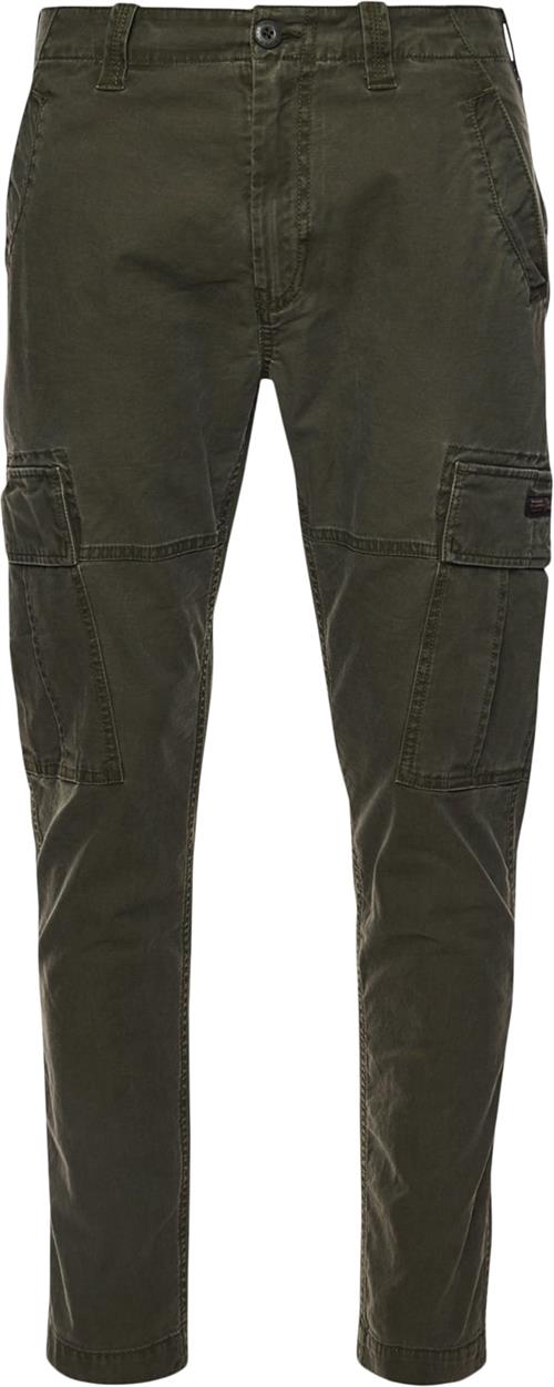 Superdry Core Cargo Mand Authentic Khaki Chinos Str 30/32 - Bomuld hos Magasin