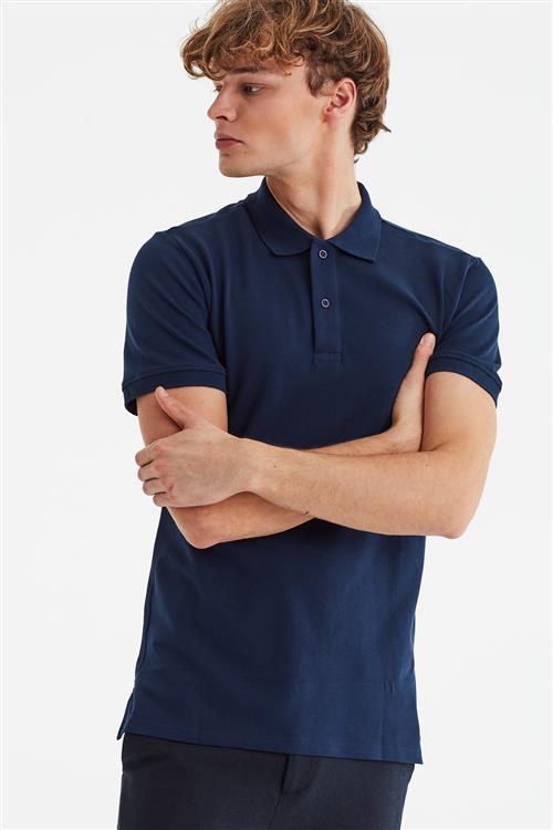 Magasin du Nord Collection Magasin Maddox 1G Mand Dress Blues Kortærmede Poloer Str XL