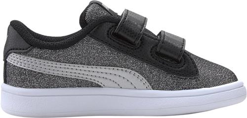 Puma Smash v2 Glitz Glam Sneakers Grå Sneakers Str 21 - hos Magasin