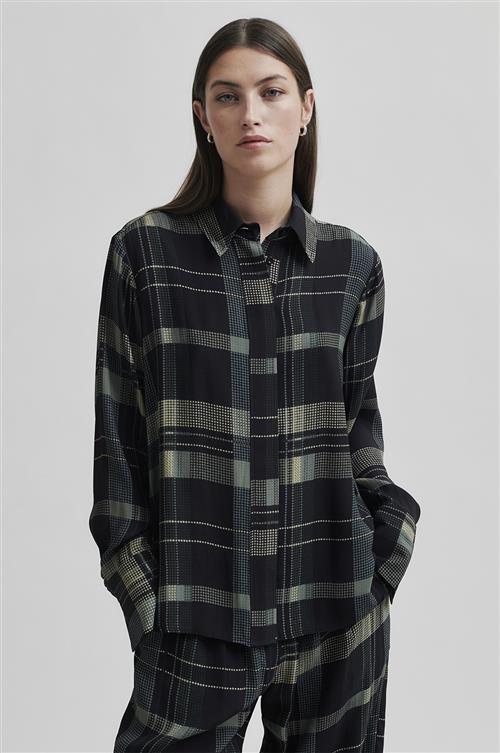 Se Second Female Checca Shirt Kvinde Black Skjorter Str XL - Viskose hos Magasin ved Magasin