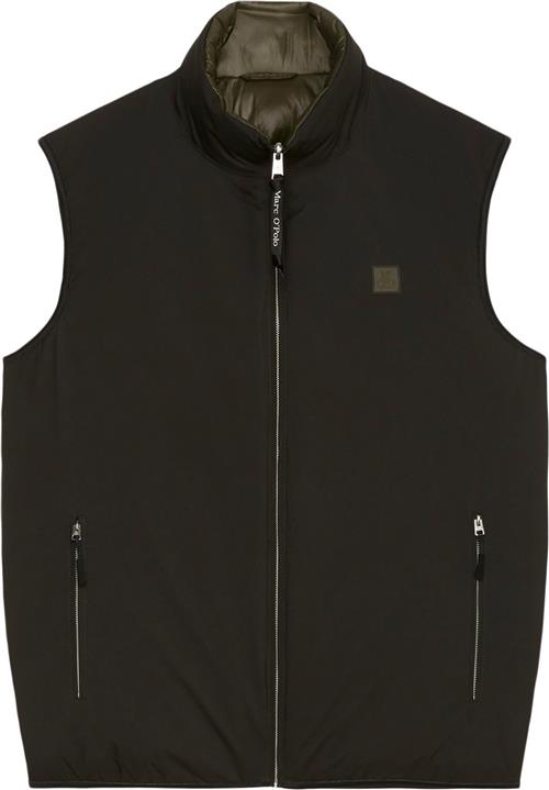 Marc O’Polo Vest, No Down, Clean, e.dye, Revers Kvinde Black Blazere Str L - hos Magasin