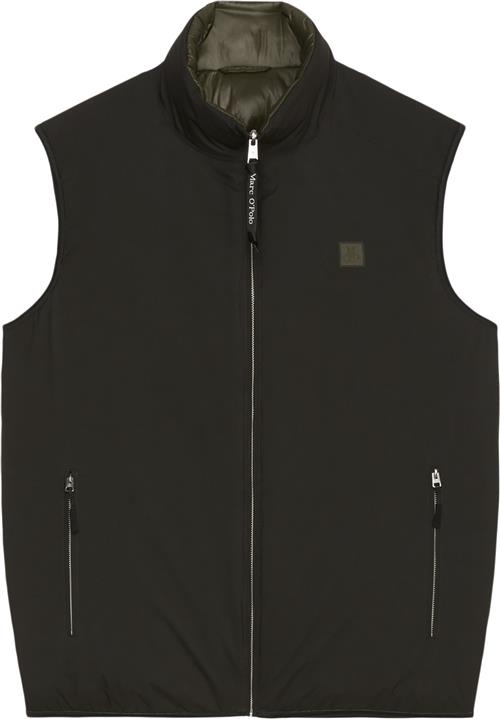 Se Marc O’Polo Vest, No Down, Clean, e.dye, Revers Kvinde Black Blazere Str XXL - hos Magasin ved Magasin