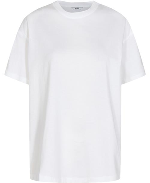 Se Envii Enkulla SS TEE Solid 5310 Kvinde White Kortærmede T-shirts Str L - hos Magasin ved Magasin