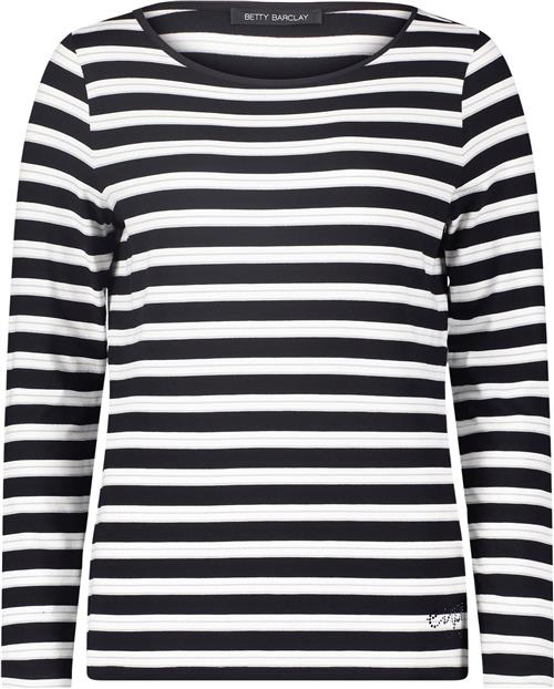 Betty Barclay Betty Barclay Shirt Kvinde Sort Langærmede T-shirts Str 44 - hos Magasin